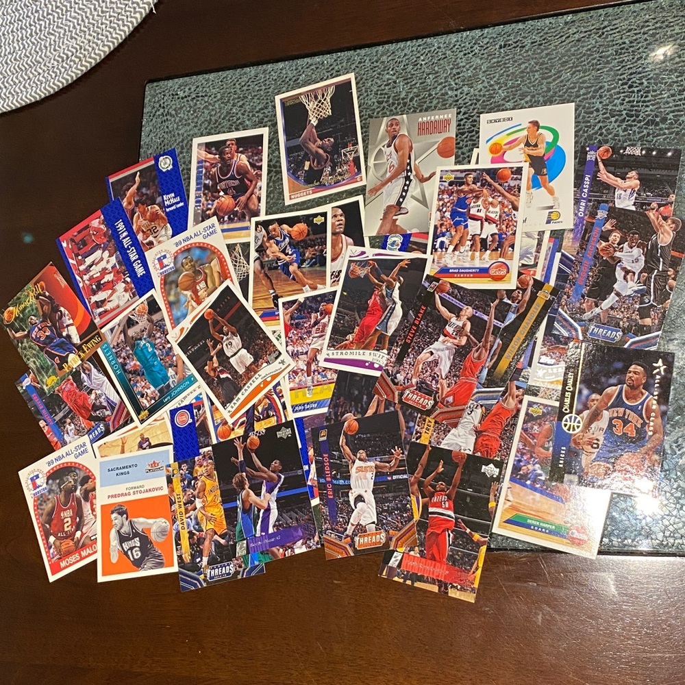 50 DIFFERENT NBA PLAYERS CARDS